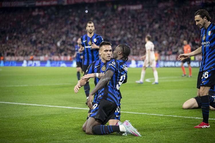 Lautaro e Frattesi mettono ko il Bayern, l'Inter vince 2-1