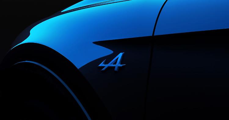 Alpine A390 mostra le sue prime linee