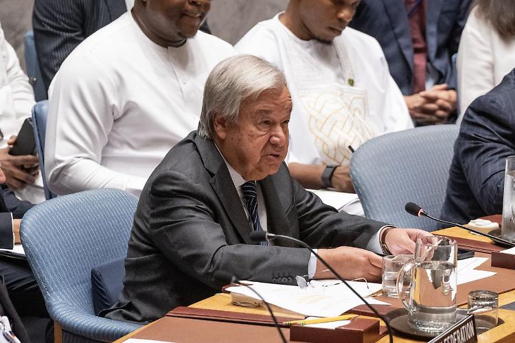 Guterres "Condanna per escalation militare in Medio Oriente"
