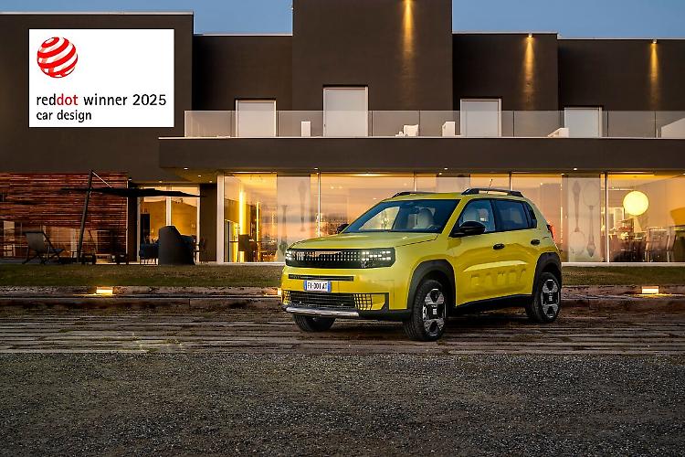 Fiat Grande Panda vince il "Red Dot Award" 2025