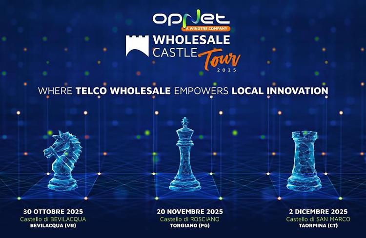 OpNet Wholesale Castle Tour, in provincia di Perugia seconda tappa business tour