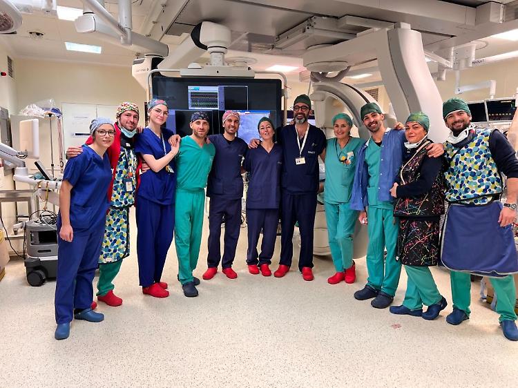 Per la 1^ volta nel Sud Italia sostituzione transcatetere della valvola tricuspide