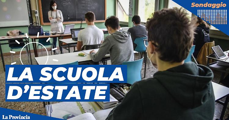 Scuola,  lezioni e corsi gratis facoltativi per gli studenti in estate. Sei d'accordo?