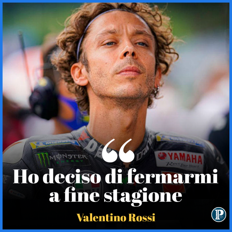 Valentino Rossi: "Smetto a fine stagione"