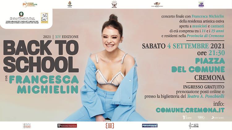 Back to School, conto alla rovescia per il concerto con Francesca Michielin