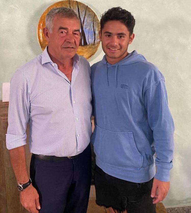 Il centrocampista italo-argentino Marcos Nicola Mercado alla Pergolettese