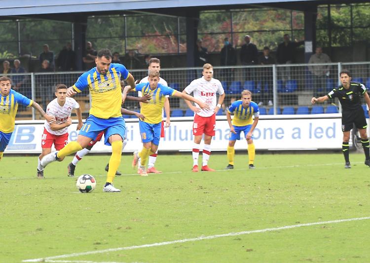 Pergolettese all'inferno e ritorno, col Piacenza finisce 2-2