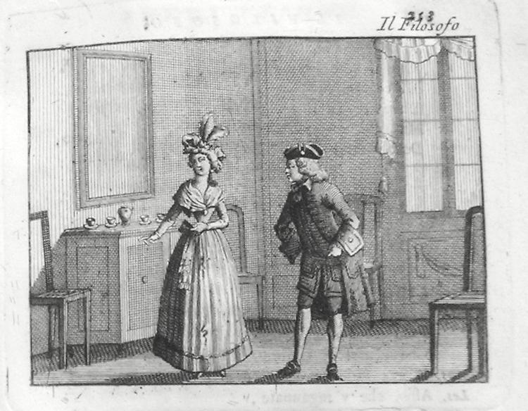 Spettacolo: Il filosofo Anselmo e Lesbina. Testo di Carlo Goldoni