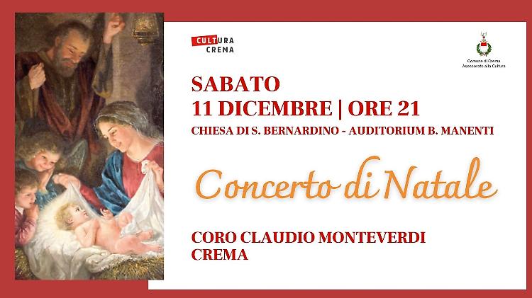 Concerto di Natale del coro Claudio Monteverdi di Crema