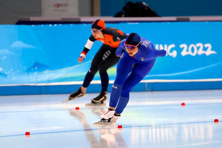 Pechino: Lollobrigida bronzo mass start pattinaggio velocità