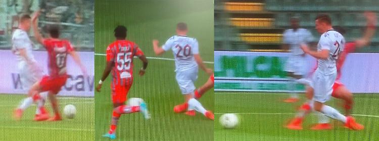 Calcio,  Cremonese: dubbi sul rigore fischiato alla Reggina