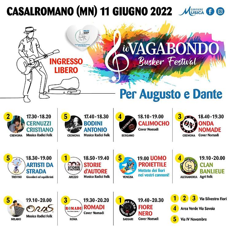 "Io Vagabondo" Busker Festival