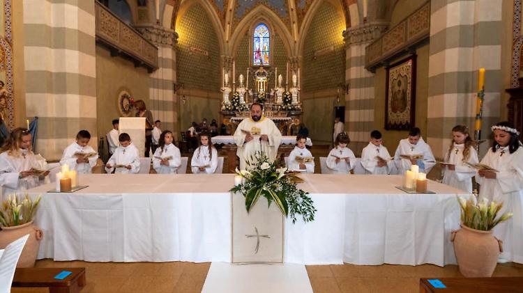 "Ultima Cena" a Nosadello per la prima comunione