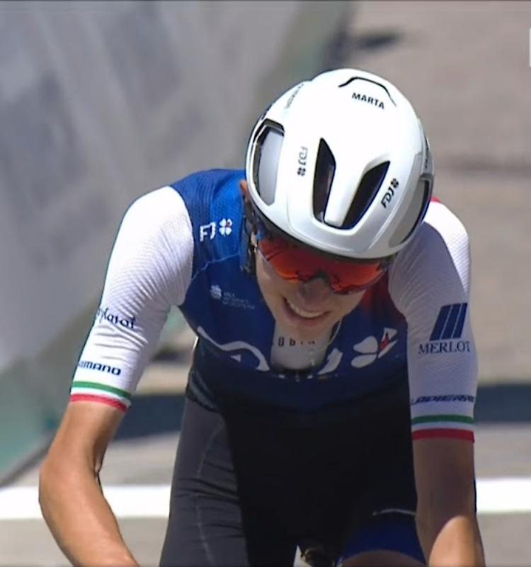Giro d'Italia donne, Cavalli seconda in classifica generale