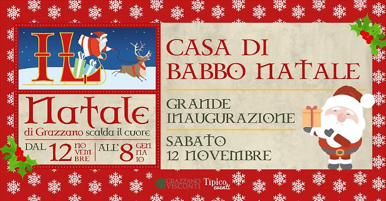 La Casa di Babbo Natale: mercatino, villaggio, luna park