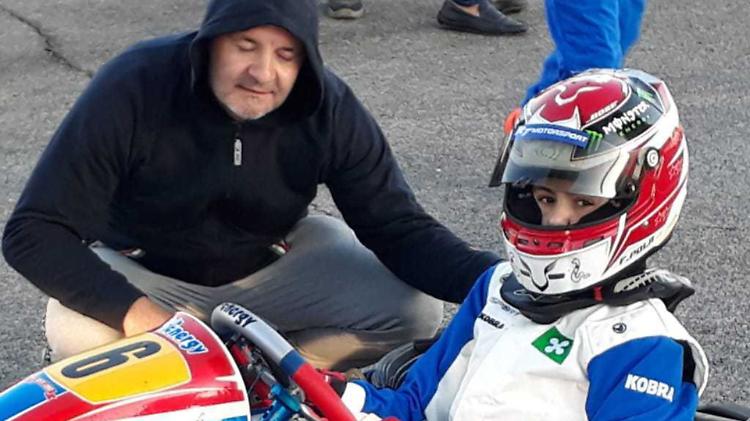 Kark, Cipo a 13 anni è il terzo baby-pilota più veloce d'Italia