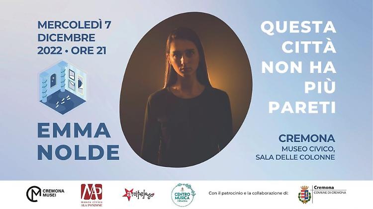 Emma Nolde live al Museo Civico aperto in orario serale