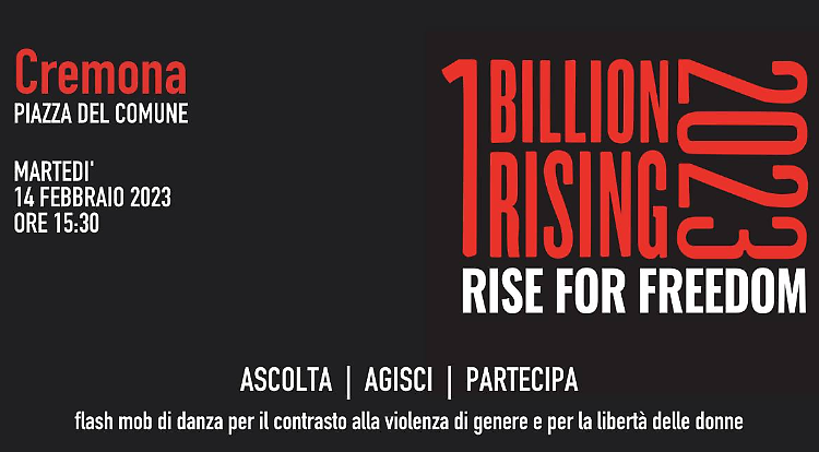 "One Billion Rising" in piazza del Comune 