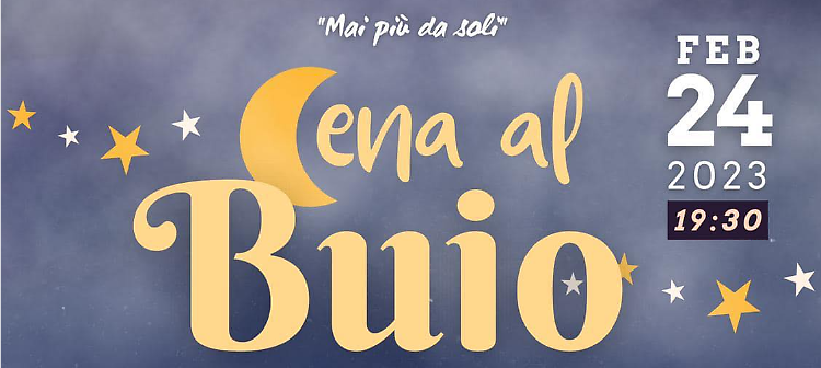 Cena al buio. Lasciati guidare dal gusto, dall'olfatto e dal tatto