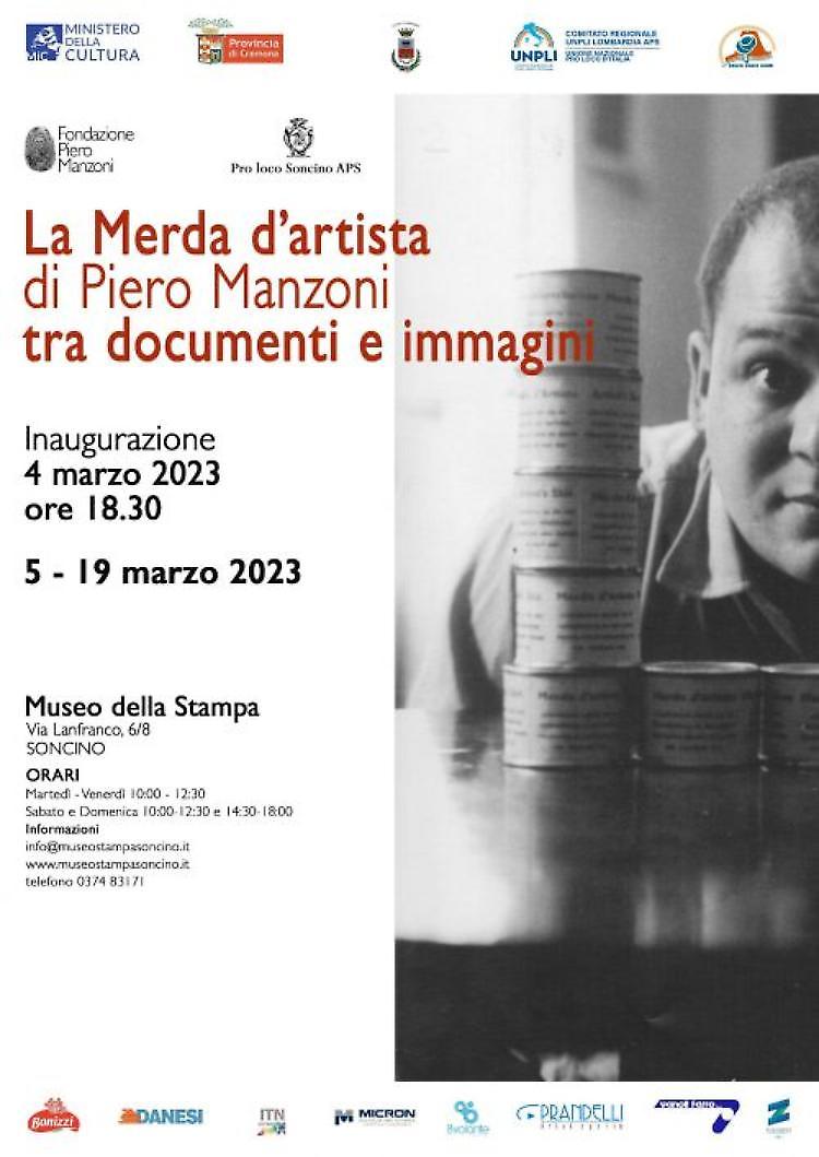 Esposizione: "La Merda d'artista di Piero Manzoni tra documenti e immagini"