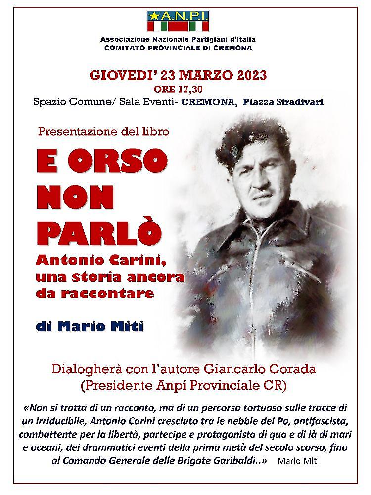 Presentazione del libro "E orso non parlo"