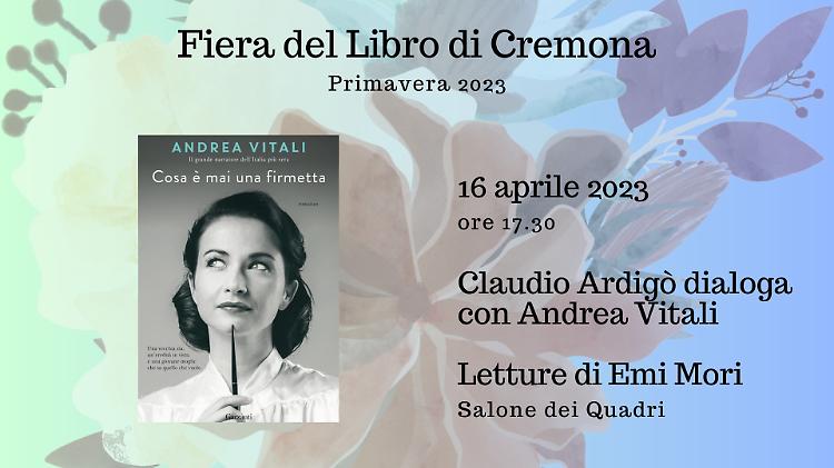 Presentazione del libro "Cosa è mai una firmetta" di Andrea Vitali
