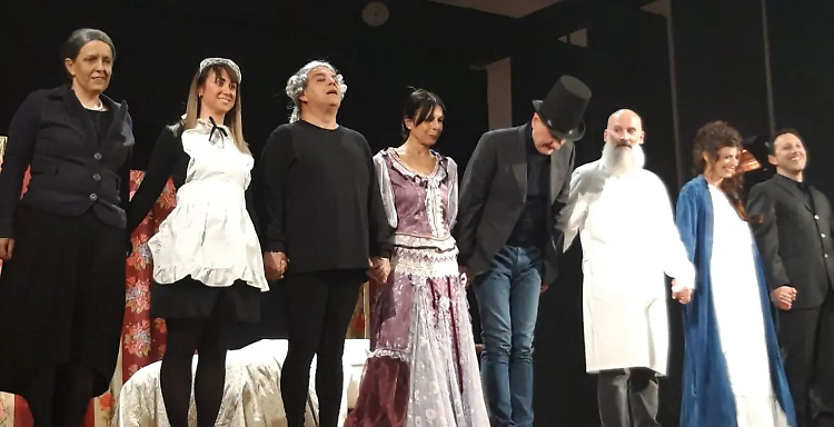 3 atti unici, spettacolo teatrale di Rosso di Scena