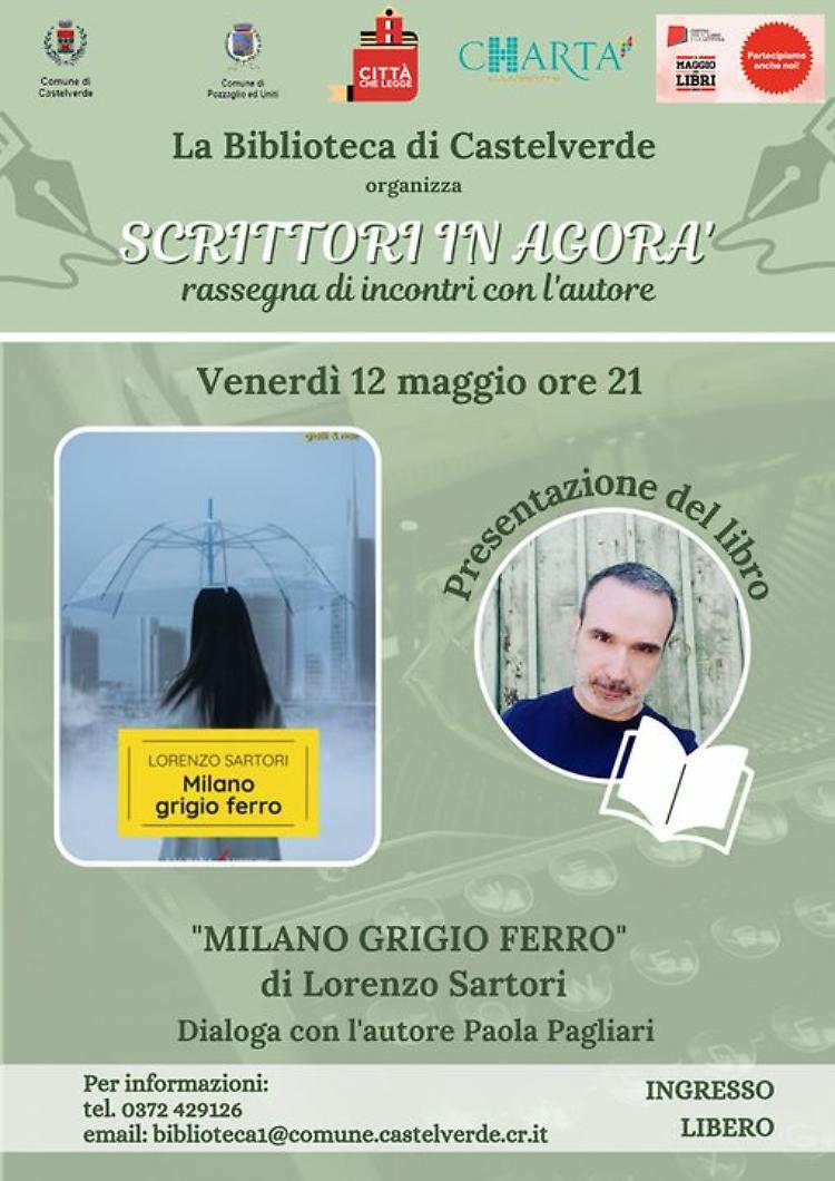 Presentazione del libro "Milano grigio ferro" di Lorenzo Sartori