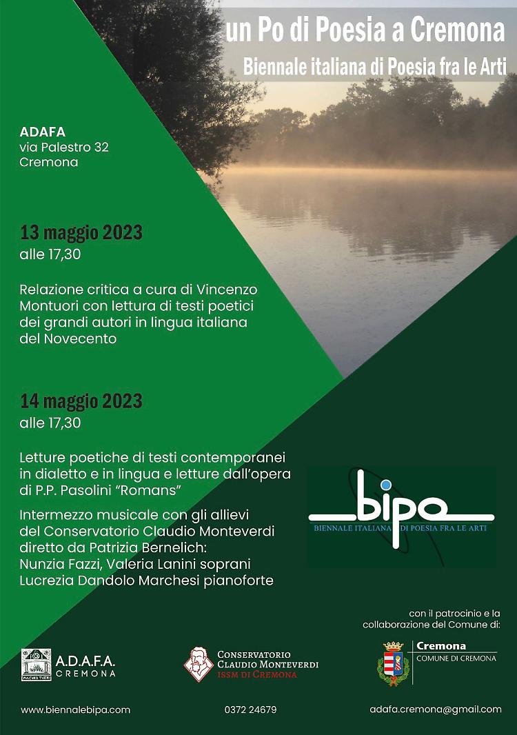 Un Po di poesia - Prima Biennale Italiana di Poesia fra le Arti