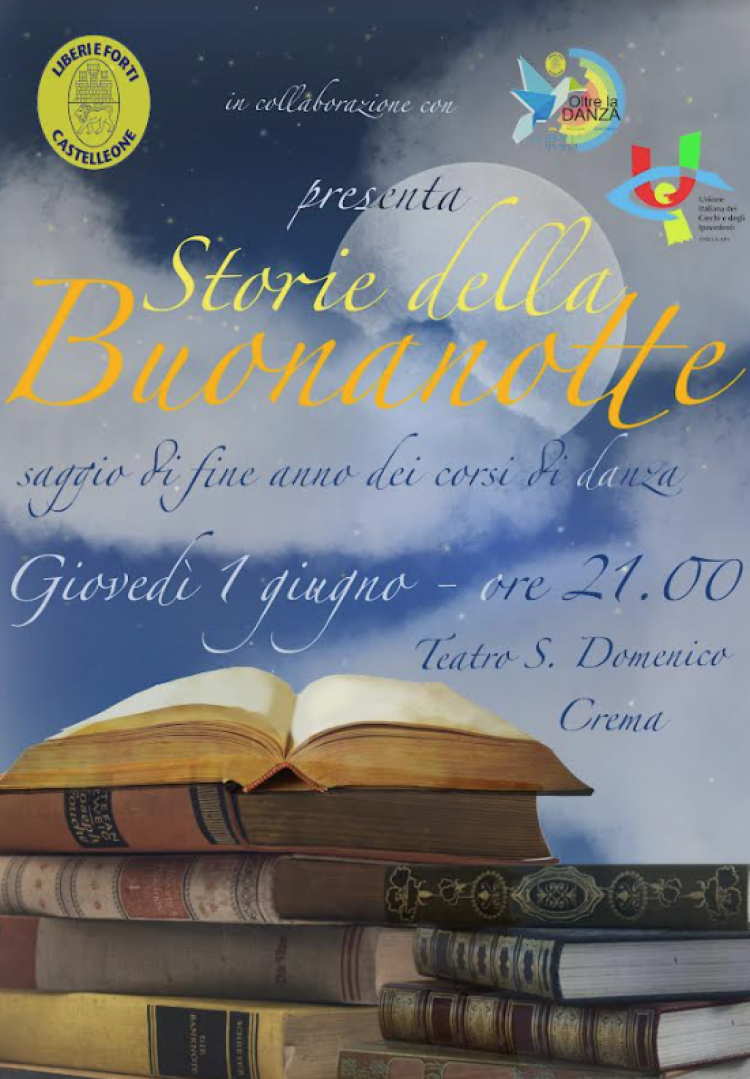 Saggio di danza di fine anno, intitolato “Storie della Buonanotte”