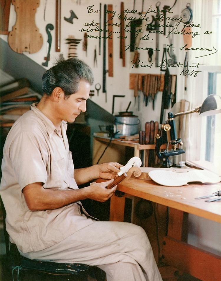 Presentazione del nuovo libro "Simone Fernando Sacconi. Liutaio, restauratore ed esperto fra i massimi del Novecento"