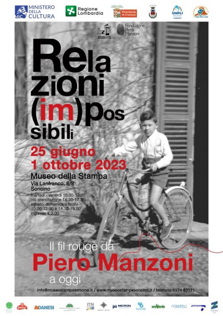 Collettiva "Relazioni (im)possibili. Il fil rouge da Piero Manzoni a oggi"