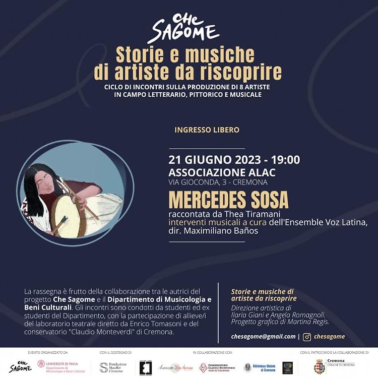 Incontro: Mercedes Sosa raccontata da Thea Tiramani