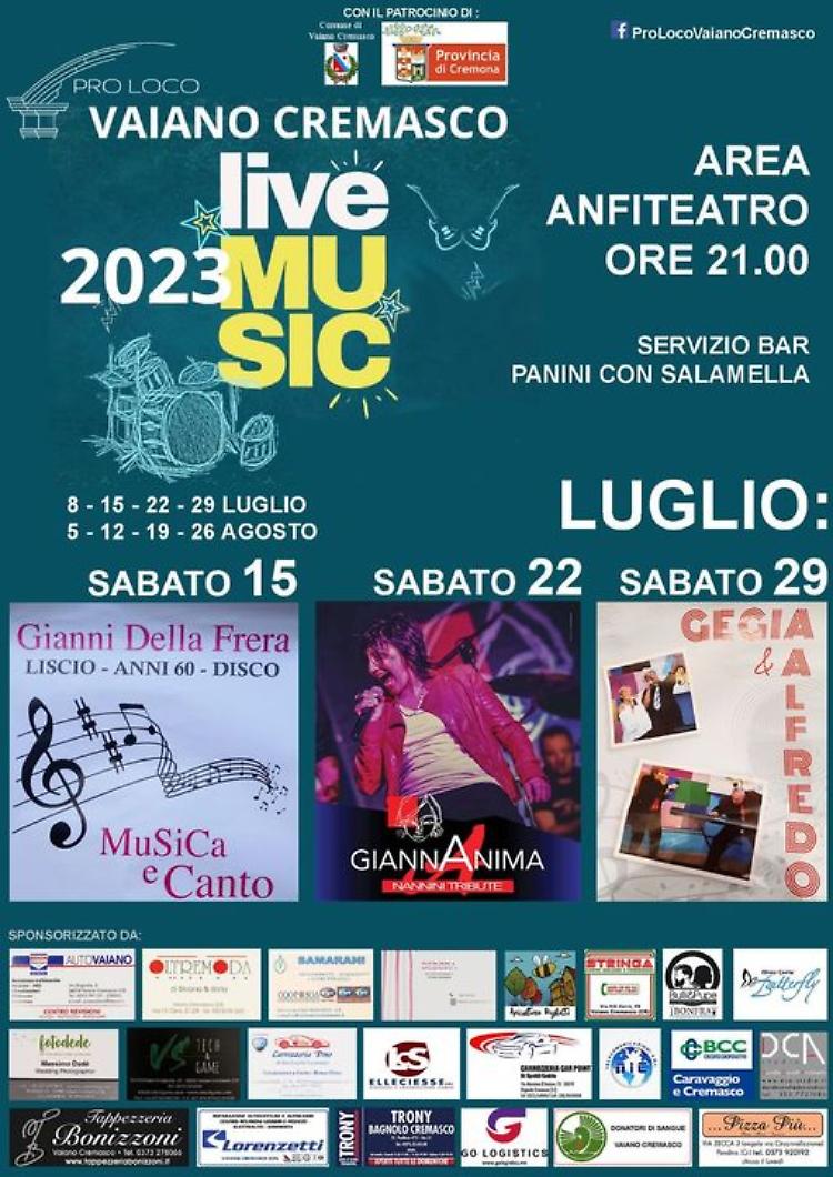 "Live Music" un festival musicale tutto da ballare