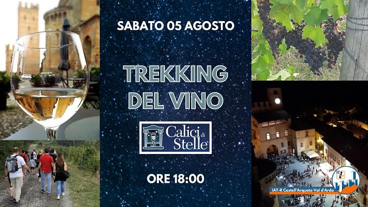Trekking del vino a Catell'Arquato