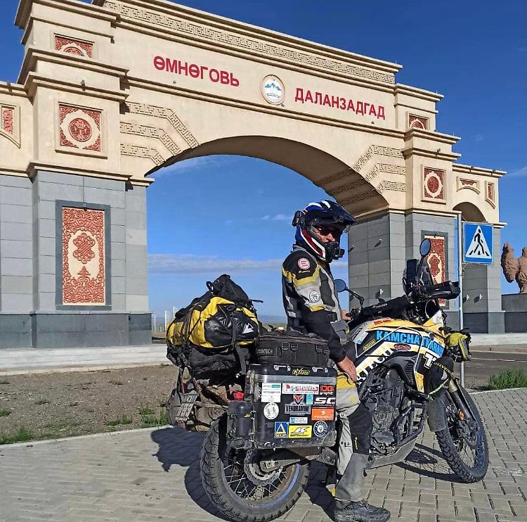 Il motociclista Limonta verso l'ultima tappa in Giappone