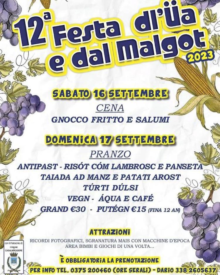 12a Festa dl'Üa e dal Malgòt