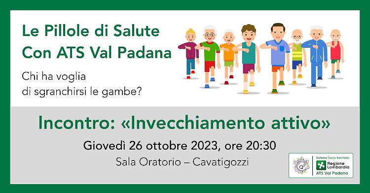 Incontro: Invecchiamento Attivo, con ATS Valpadana