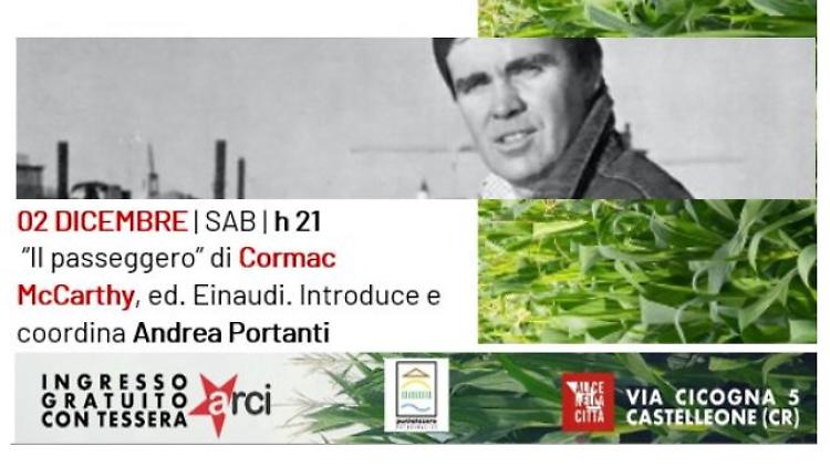 Lettura de "Il passeggero" di Cormac McCarthy 