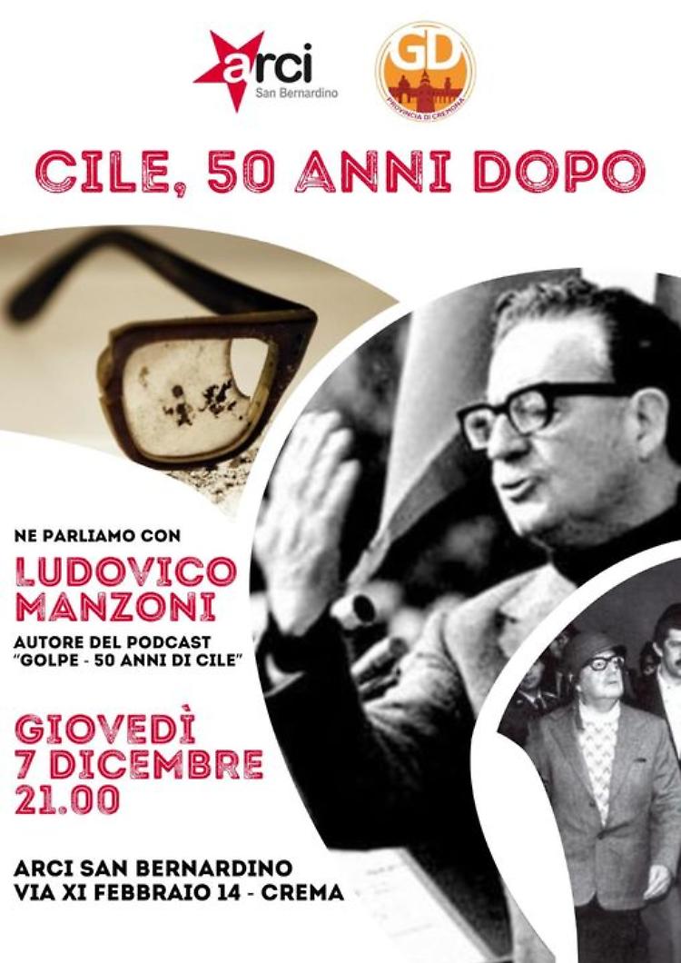 Incontro: "Cile, 50 anni dopo"