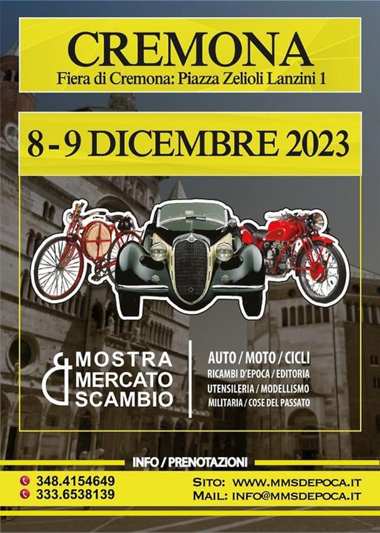 Mostra Mercato Scambio Auto Moto Cicli d'epoca