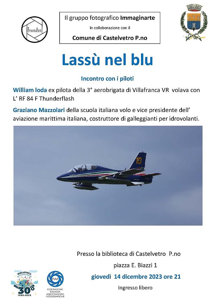 Lassù nel blu, incontro con i piloti William Loda e Graziano Mazzolari
