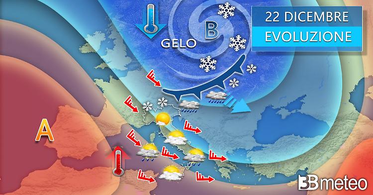 A Natale niente freddo e neve, ecco che tempo ci aspetta