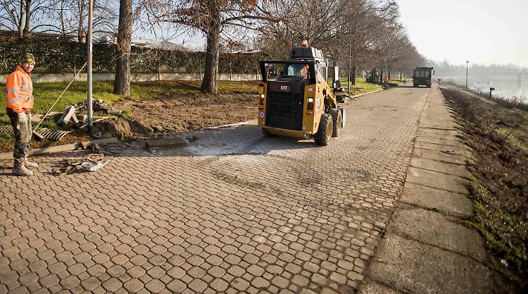 Cantiere: il Lungo Po si rif&agrave; il look