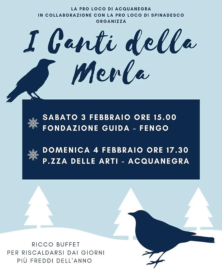 Tradizionali Canti della Merla