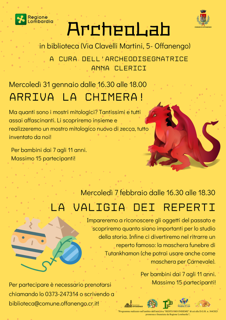 ArcheoLab: la valigia dei reperti