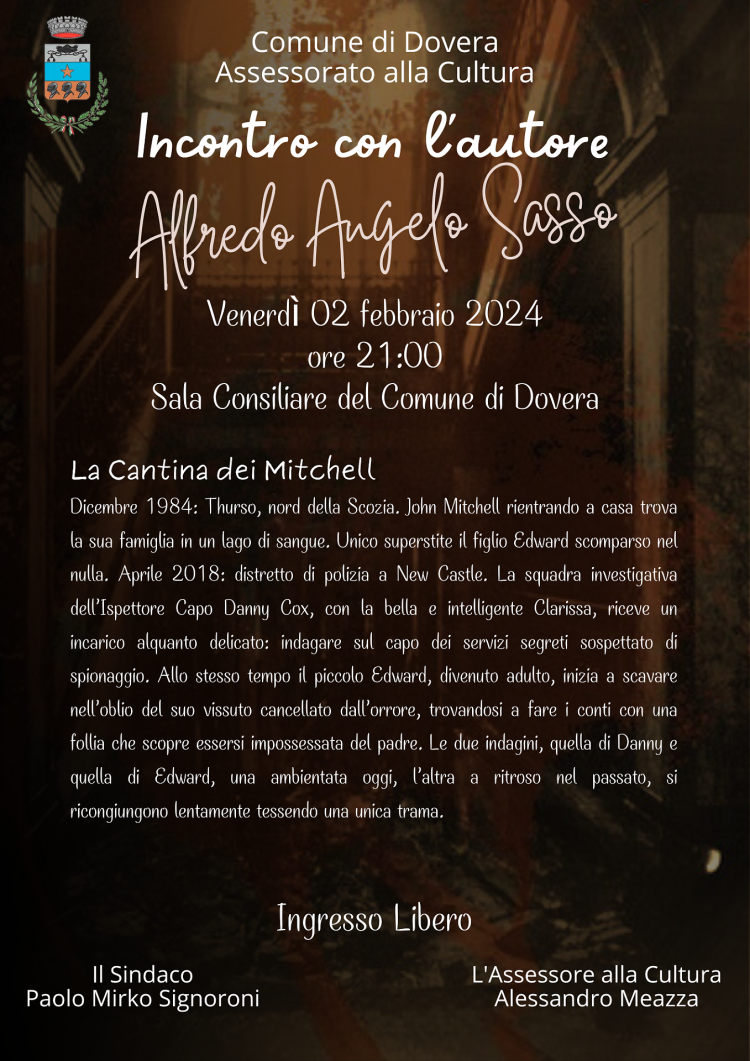 Presentazione del libro "La cantina dei Mitchell" 