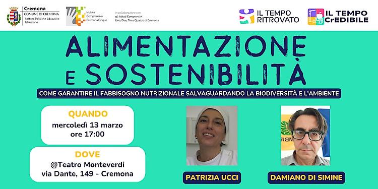 Alimentazione e Sostenibilità. Incontro di Il Tempo CrEdibile