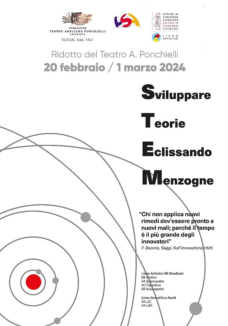 Sviluppare Teorie Eclissando Menzogne. Esposizione ispirata a "Processo Galileo"