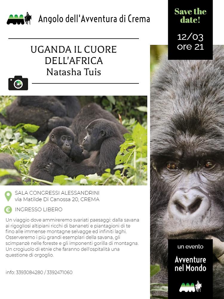Uganda, il cuore dell'Africa - Natasha Tuis